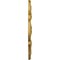 Ekena Millwork Peralta Ceiling Medallion (Fits Canopies up to 4 5/8"), 17 3/4"OD x 3 1/8"ID x 1"P, Pharaohs Gold CM17PEPGS - alternate 3